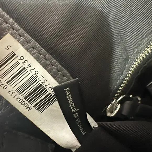 ★‎ EUC Marc Jacobs Recruit Nomad Saddle Gray Crossbody Bag - Picture 11 of 13